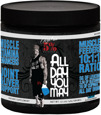 Rich Piana 5% Nutrition All Day You May
