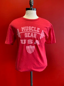 MG Barbell T-Shirt - RED